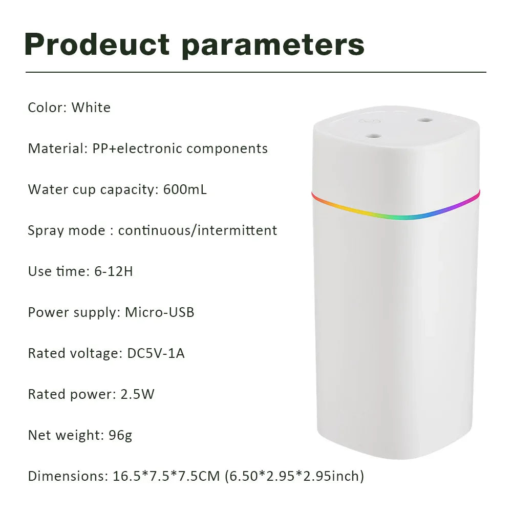 USB Portable Cool Mist Sprayer